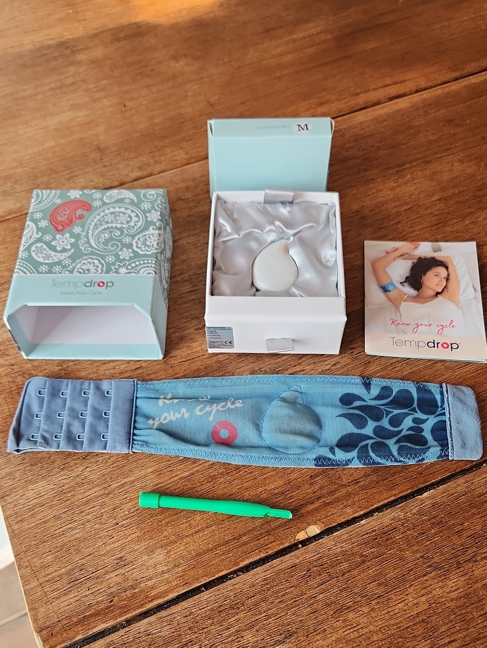 Tempdrop Fertility Tracker w/ Armband Size M
